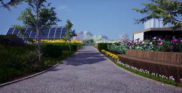 3D景观模型定制：BEVICTOR伟德科技提供专业三维景观设计场景定制服务